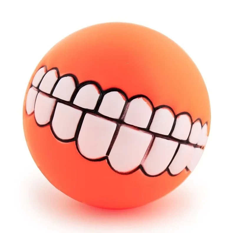 Pet Dog Puppy Ball Teeth Silicon Chew Toys Sound Novelty Playing Funny Toys Dog Accessories Dog Toys For Large Dogs Игрушки