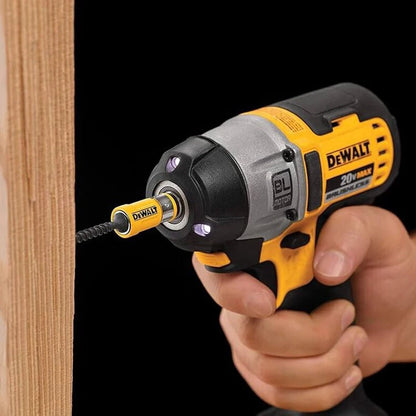 DEWALT Original PH2/PH3/SL8 Bits DWASLVMF2 DWA2PH2SL Hexagonal Sleeve Magnetic Ring Medium Small Box Set Tool Attachments