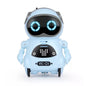 Robot Infantil Interactivo con Voz, Reconocimiento de Voz, Grabación, Canto, Baile y Cuentos, Mini Robot Inteligente de Juguete