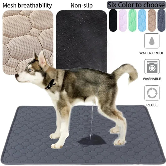Reusable Dog Pee Pad Blanket, Absorbent Washable Puppy Training Pad, Pet Bed Urine Mat for Pet Car Seat Cover, Pet Supplies