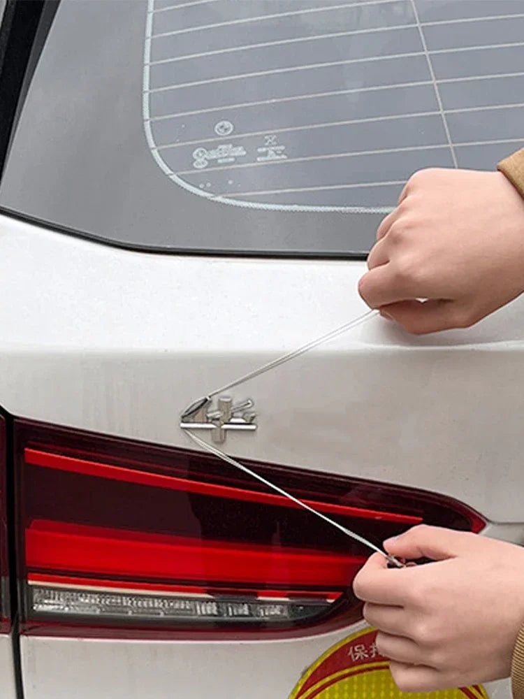 Car Emblem Remover Tool Vehicle Emblem Logo Spoiler Stripping Peeling Tool Remover Accessories Universal Tool Remover Auto Tools