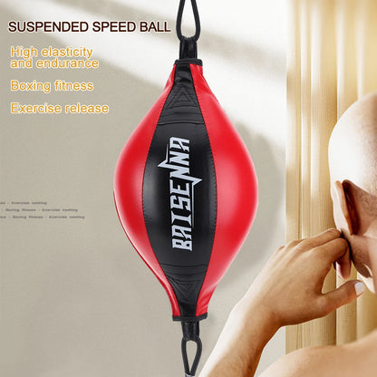 Boxing Punching Ball Training Reaction Speed Balls PU Leather Training Hanging Swivel Speedball Home Gym Fitness Sport Equipment