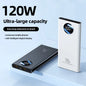 120W 80000mah Power BankSuper Fast Charging  Ultralarge Capacity For Mobile Power External Battery For Iphone Xiaomi Samsung