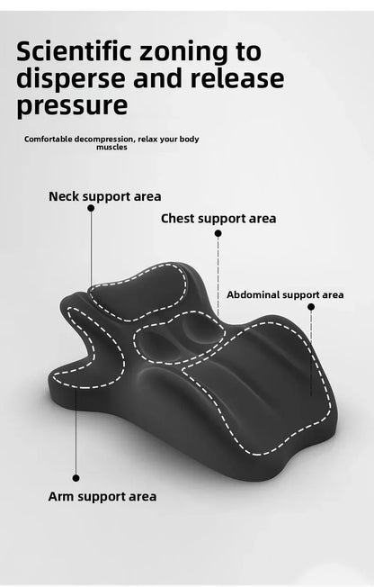 Multifunctional Bedroom Pillow for Prone Sleeping Phone Use Couples Headrest Lumbar Back Support Cushion