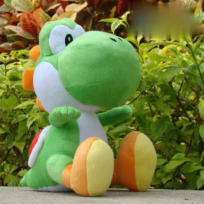 Peluche de Dinosaurio Verde y Rosa de 22 cm, Muñeco de Peluche Suave y Cómodo, Cojín para Sofá, Almohada para Abrazar, Compañero para Dormir