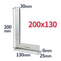 90 Degree Flat Edge Square Ruler Carpentry Square Metal Angle Measuring Tool Multi Carpentry Square Woodworking Tools Try Square