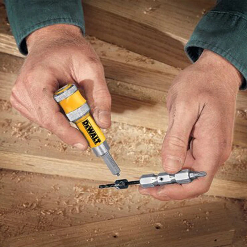 DEWALT Drill Flip Drive Complete Unit #6 #8 #10 DW2700 DW2701 DW2702 2 in 1 Countersink Wood Drill Bits