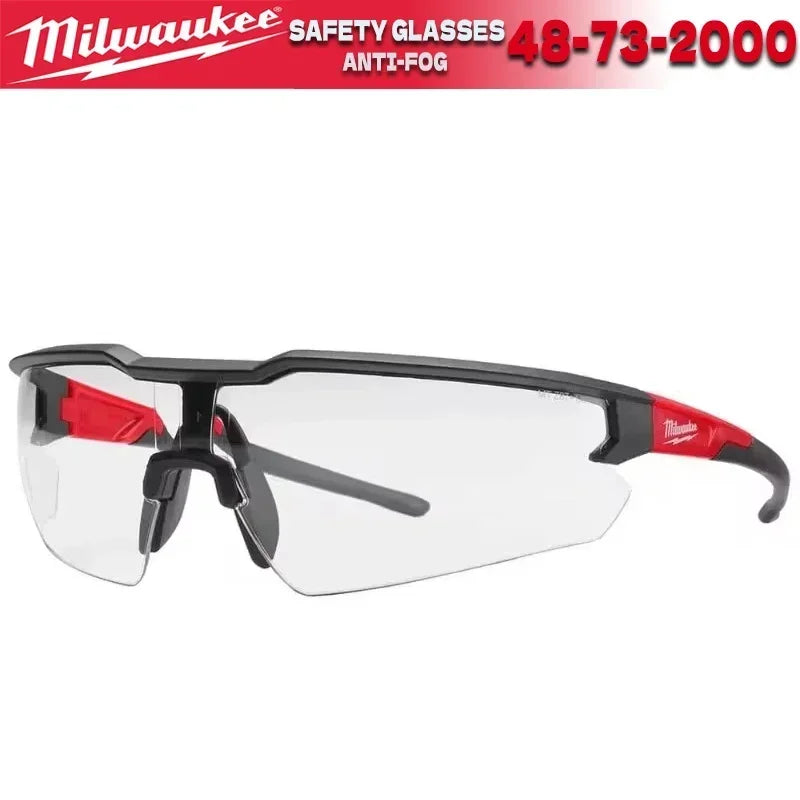 MILWAUKEE-gafas de seguridad transparentes, accesorios para herramientas eléctricas, herramienta Milwaukee 48-73-2000A, 48-73-2000
