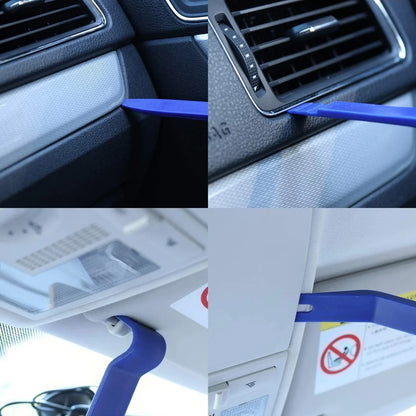 Car Interior Removal Kit - Easy To Pry Fasteners -Non-Scratch Remove Door Clips And Audio Instrument Panel