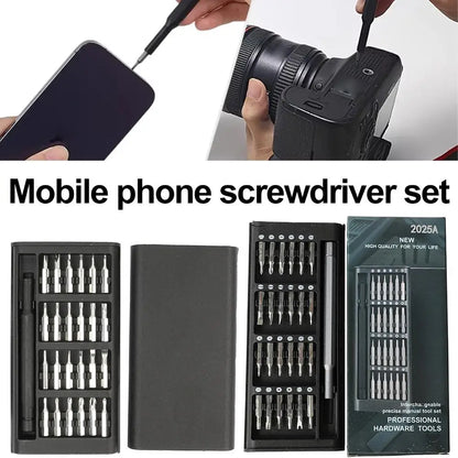 24 In 1 Precision Screwdriver Set High-Performance Bearing Steel Bits Repair Tool Kit For Phone, Computer, Glasses, Laptop, PC