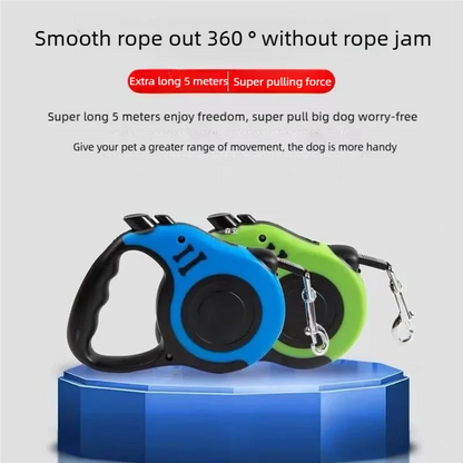 Automatic Retractable Dog Leash 3m/5m Nylon Lead for Small Dogs Durable Puppy Traction Rope for Outdoor Travel Walking Hiking
