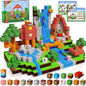 Juego de Bloques de Construcción Magnéticos Montessori STEM, Juguetes Educativos Sensoriales, Mundo de Mario, Niños y Niñas, Cubo Magnético DIY, Regalo