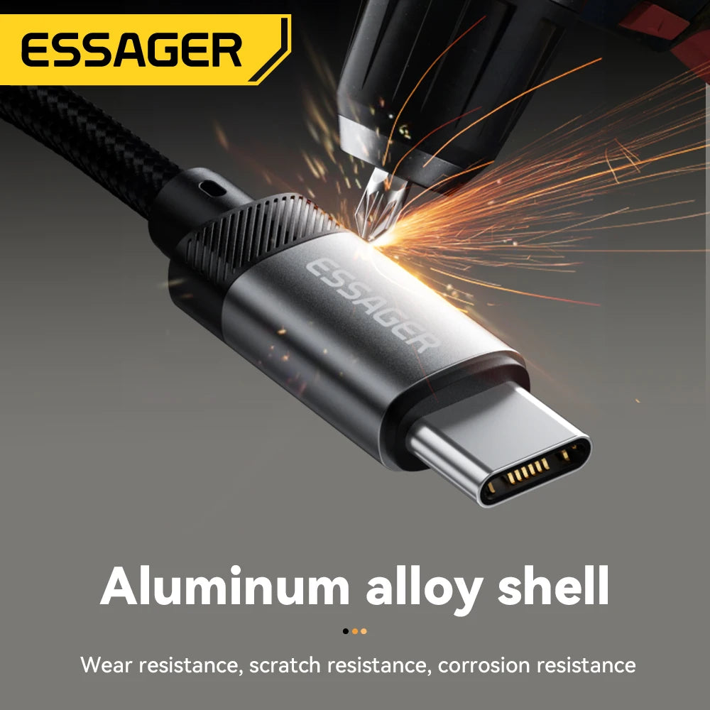 Essager Lighting to 3.5mm Jack Audio Adapter Headphone Aux Cable USB Type C to 3.5 Adapter OTG Type C For iPhone Xiaomi OnePlus