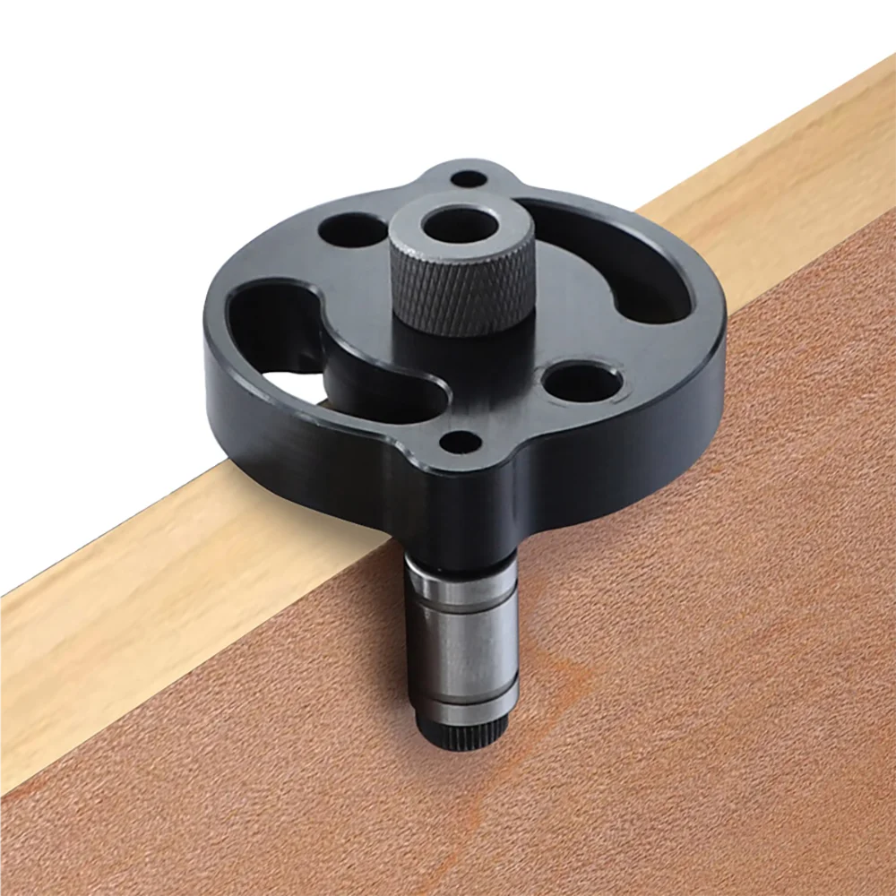 Kit de guía para espigado autocentrante - Guía de taladrado manual para orificios rectos y uniones de madera | Herramienta de carpintería de 3-10 mm para muebles de bricolaje