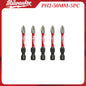 Milwaukee Heavy-Duty Impact Drill Bit Kit 1/4" Hex Magnetic Screwdriver Bits Organized in Portable Storage Case