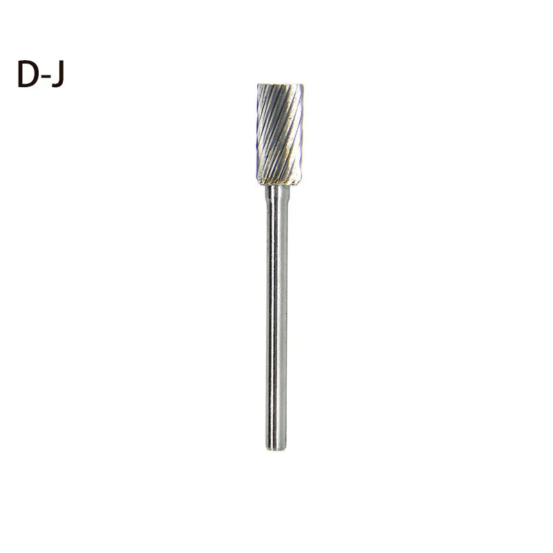 High-speed Steel Rotary Burr Carving Burr Bits Double Diamond Cut Dremel Tools for Wood Stone Carving Steel Metal Working