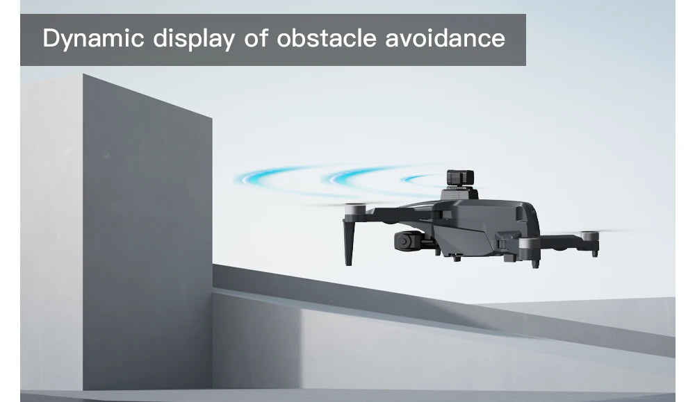 Dron L600 PRO / L600 PRO MAX 4K Profesional HD con Cámaras Duales, Gimbal de 3 Ejes, WIFI 5G, Sin Escobillas, con Evitación de Obstáculos y Seguridad