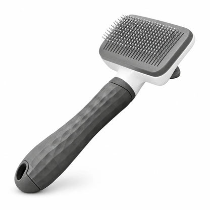 Universal Pet Detangling Brush, Massages Out Knots & Mats. 19cm, for Long/Short Hair, Soothing
