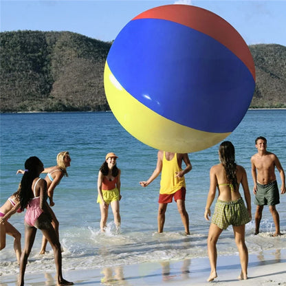 2025 nuevos juguetes divertidos piscina inflable gigante playa pelota deportiva de PVC engrosada juegos acuáticos al aire libre juguete de fiesta regalos de cumpleaños para niños
