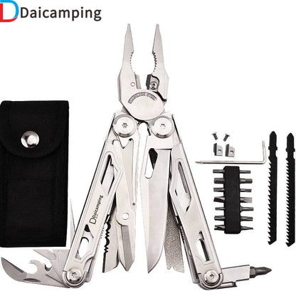 Daicamping DL30 Multitools Hand DIY Multi-tools Multi-tool Clamp Folding Knives Scissor Cutters EDC Survival Gear Manual Pliers
