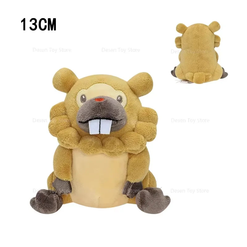27 estilos Pokemon peluche serie Yveltal Lucario Aerodactyl Milotic Bidoof Dialga Garchomp Kangaskhan juguetes de peluche Navidad