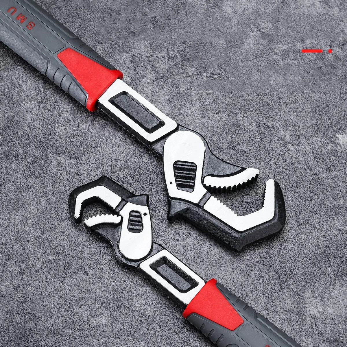 8/10inch Universal Multifunctional Self-Locking Wrench Fast Adjustable Wrench Car Repair Wrench Plumber Multi Hand Tool