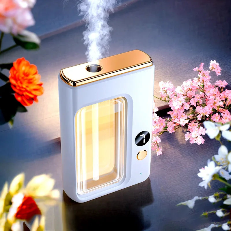 7-Speed Adjustable Digital Display Aromatherapy Diffuser Jasmine Shangri-La Hilton Scent Deodorizer for Bedroom Office Toilet