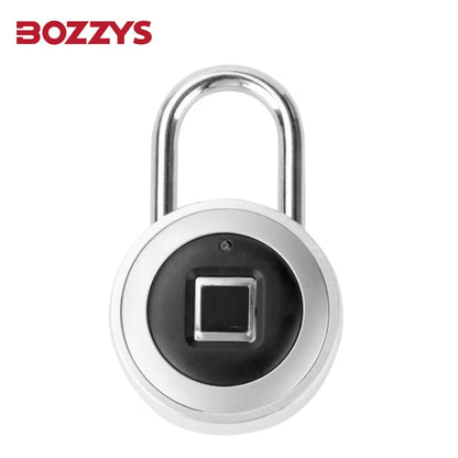 Smart Fingerprint Padlock 0.5s Unlock IP55 Waterproof Type-C Rechargeable for Luggage, Gym, Office, Zinc Alloy Anti-Theft Lock