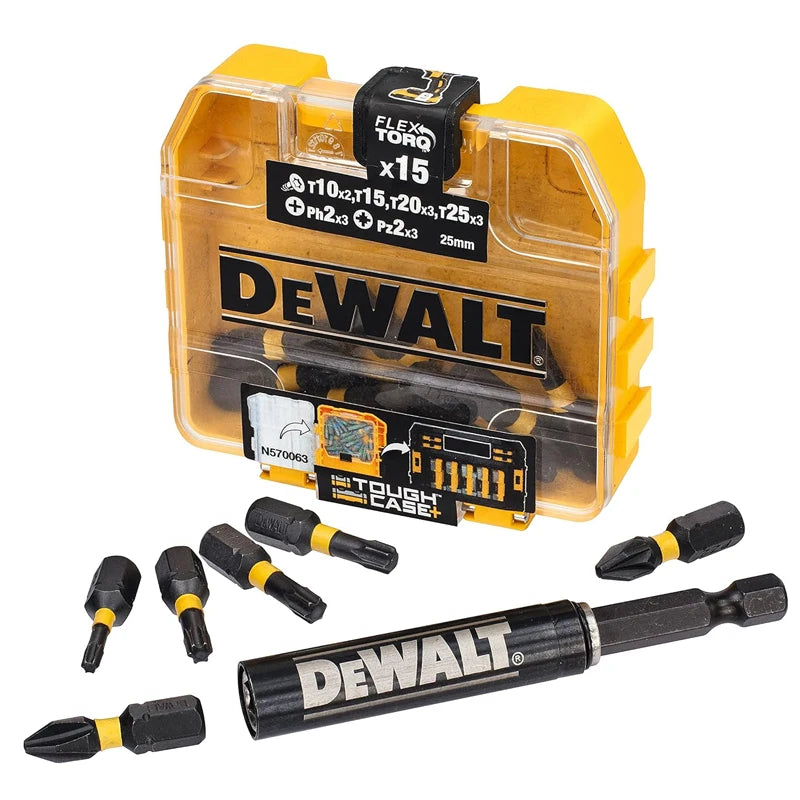 DEWALT Original DT71511 DT70522T DT70577T Impact Screwdriving Set Bit Holder Mixed Set Tool Accessories