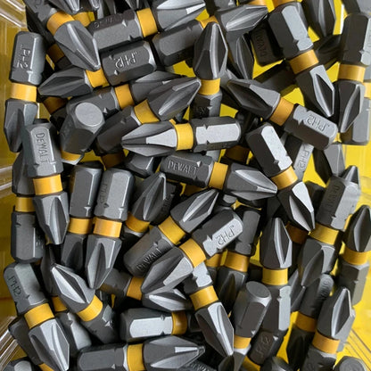 DEWALT PH2 SL8 Philips Slotted Drill Bits Series 10X 20X 89MM 63.5MM 57MM 50MM 25MM Original Screwdriver Batch Header