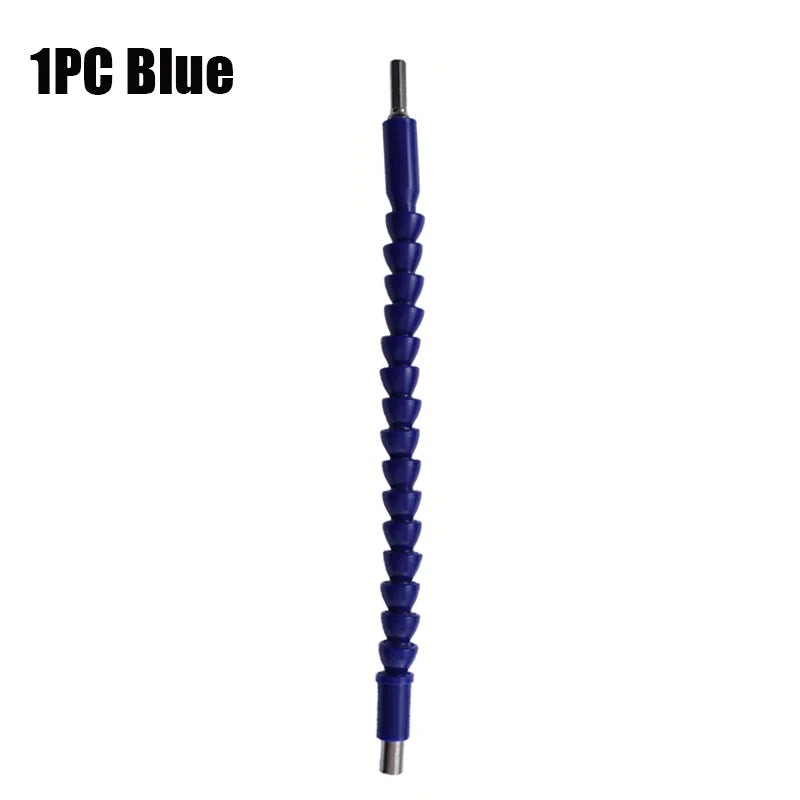 Destornillador curvo de 295mm y 360 grados, adaptador Universal, varilla de extensión, broca, eje Flexible, taladro manual eléctrico, herramienta eléctrica, 1 ud.