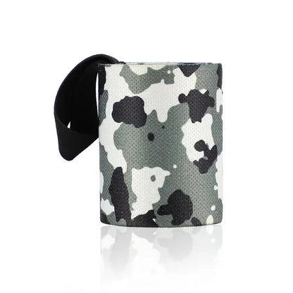 Soporte para muñeca, correa de gimnasio, pulsera ajustable de camuflaje, muñequeras elásticas, vendas para gimnasio, levantamiento de pesas, protege la envoltura de mano, 1 ud.