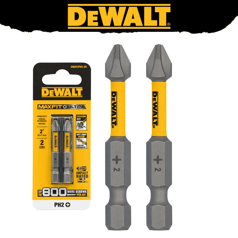 DEWALT Original PH2/PH3/SL8 Bits DWASLVMF2 DWA2PH2SL Hexagonal Sleeve Magnetic Ring Medium Small Box Set Tool Attachments