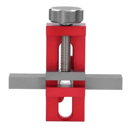 2 in 1 Cabinet Door Installation Positioner, 6/8/10mm Rebounder Punching Mounting Jig for Wardrobe Cabinet Door Panel Installation