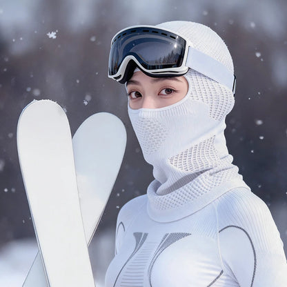 Winter Warm Balaclava Hat Unisex Elastic Breathable Cycling Full Face Mask Men Women Outdoor Sports Running Hiking Skiing Mask