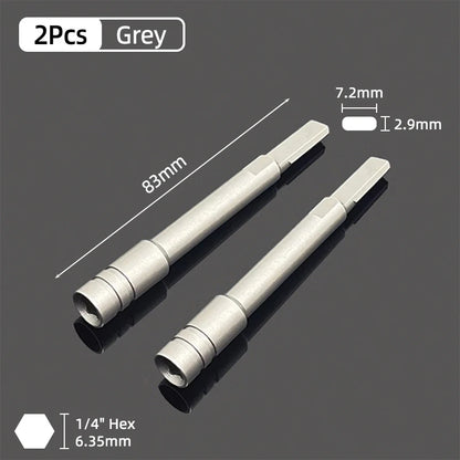Drill Bit Extension Rod Magnetic Screwdriver Bit Holder 1/4 Hex Driver Socket Adapter Power Tools For Leatherman Surge Wave Plus