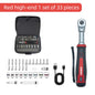 USB-C Rechargeable Electric Ratchet Wrench 3.6V 320 RPM 1/4' 3/8' Bidirectional with LED Battery Indicator for DIY Repair Auto