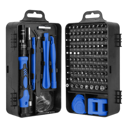 115-in-1 Magnetic Screwdriver Bit Kit, Torx Phillips Screwdriver Set with Removal Wrench, Repair Hand Tools for Phone & PC