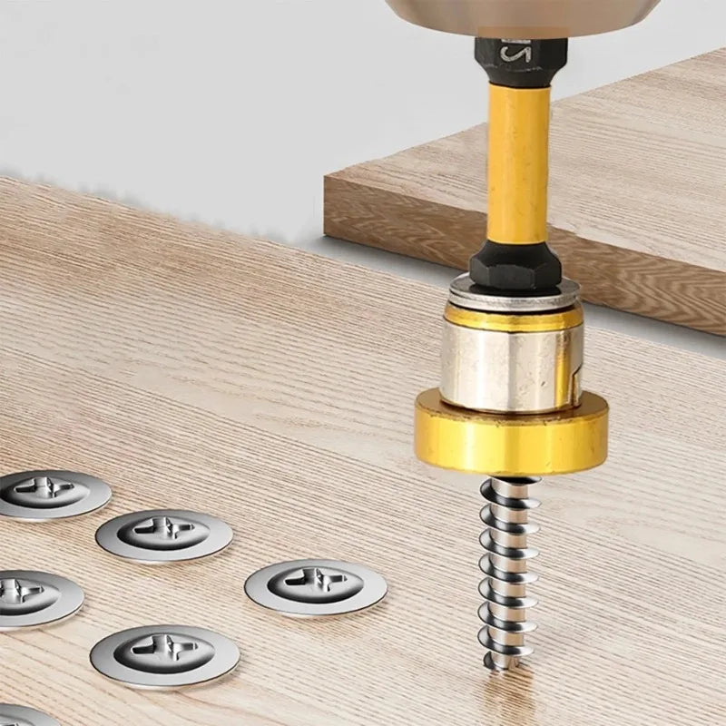 10/1x Screw Bits Plasterboard Magnetic Positioning Screwdriver Bits Hex Shank Drywall Extension Locating Batch Head Tools Parts