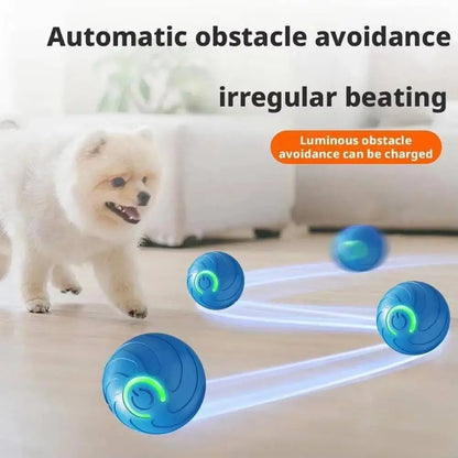 Smart Dog Toys Ball Electronic Interactive Pet Toy Moving Ball USB Automatic Moving Bouncing for Puppy Birthday Gift Cat Product