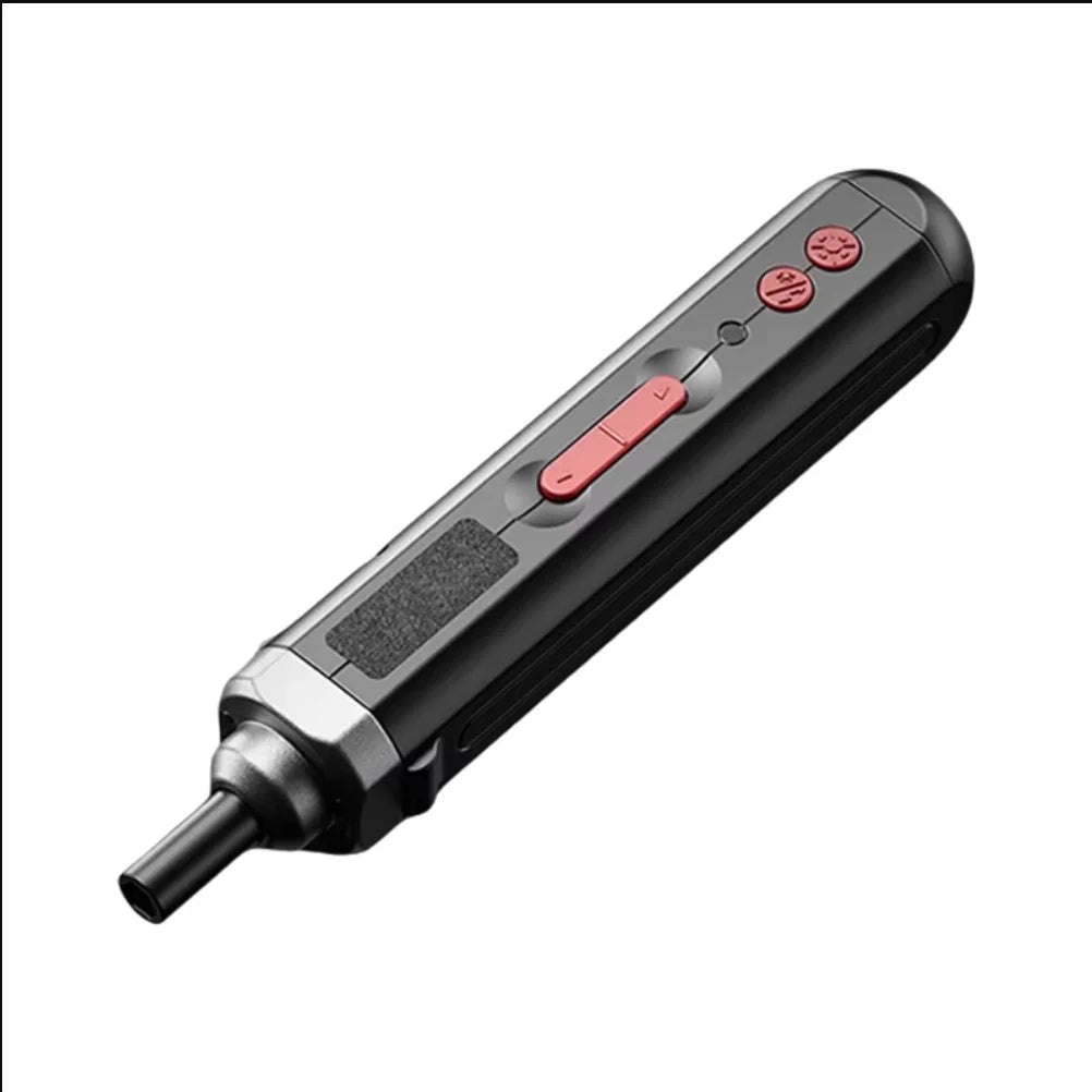 Cordless Electric Screwdriver, Rechargeable Power Screwdriver Set, Automatic Home Repair Tool Kit with USB Cable and LED Lights