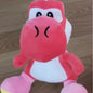 Peluche de Dinosaurio Verde y Rosa de 22 cm, Muñeco de Peluche Suave y Cómodo, Cojín para Sofá, Almohada para Abrazar, Compañero para Dormir