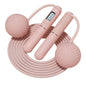 2-in-1 Smart Digital Weighted Jump Rope with LED Display Counter Cordless Skipping Rope Adjustable PVC Steel Wire Anti-Slip Handle for Adult Indoor Outdoor Cardio Workout Home Gym Fitness Training Portable Exercise Equipment