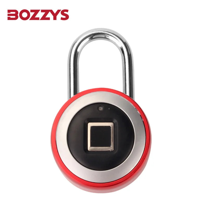 Smart Fingerprint Padlock 0.5s Unlock IP55 Waterproof Type-C Rechargeable for Luggage, Gym, Office, Zinc Alloy Anti-Theft Lock