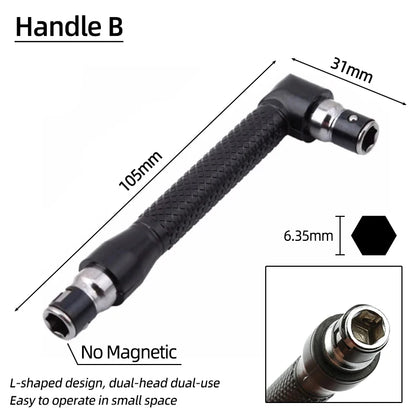 Torx Screwdriver Bit Set Tamper Proof Security Drill Bits 25mm Long Magnetic Flat Head 1/4” Hex Screw Driver Hand Tools T5-T40