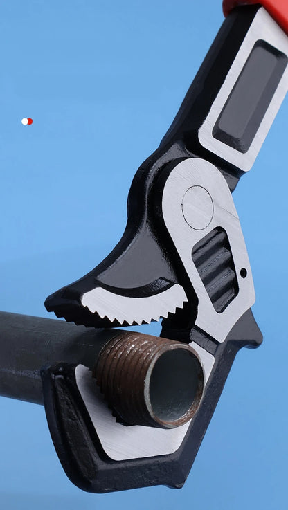 8/10inch Universal Multifunctional Self-Locking Wrench Fast Adjustable Wrench Car Repair Wrench Plumber Multi Hand Tool