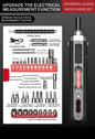 Cordless Electric Screwdriver, Rechargeable Power Screwdriver Set, Automatic Home Repair Tool Kit with USB Cable and LED Lights