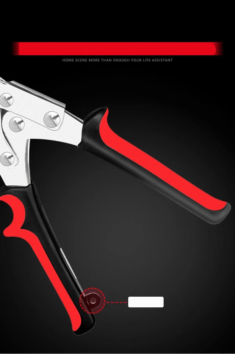 Multi-functional Punch Pliers Round Hole Oval Hole DIY Tool Watchband Strap Household Leathercraft Leather Belt Hole Punch Plier