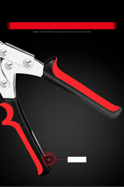 Multi-functional Punch Pliers Round Hole Oval Hole DIY Tool Watchband Strap Household Leathercraft Leather Belt Hole Punch Plier