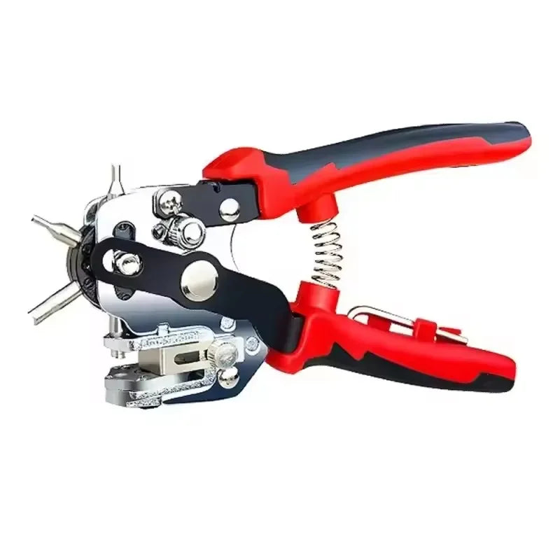 New Design Eyelet Puncher DIY Tool for Watch Straps, Leather Belts, and Household Leathercraft Hole Punch Pliers